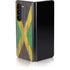 Jamaican Flag Dark Wood Galaxy Z Fold5 5G Skin